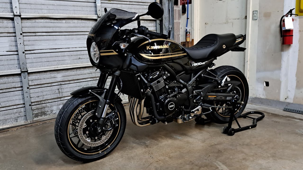 Z900RS Cafe. My Oil Change and BreakIn Procedure. YouTube