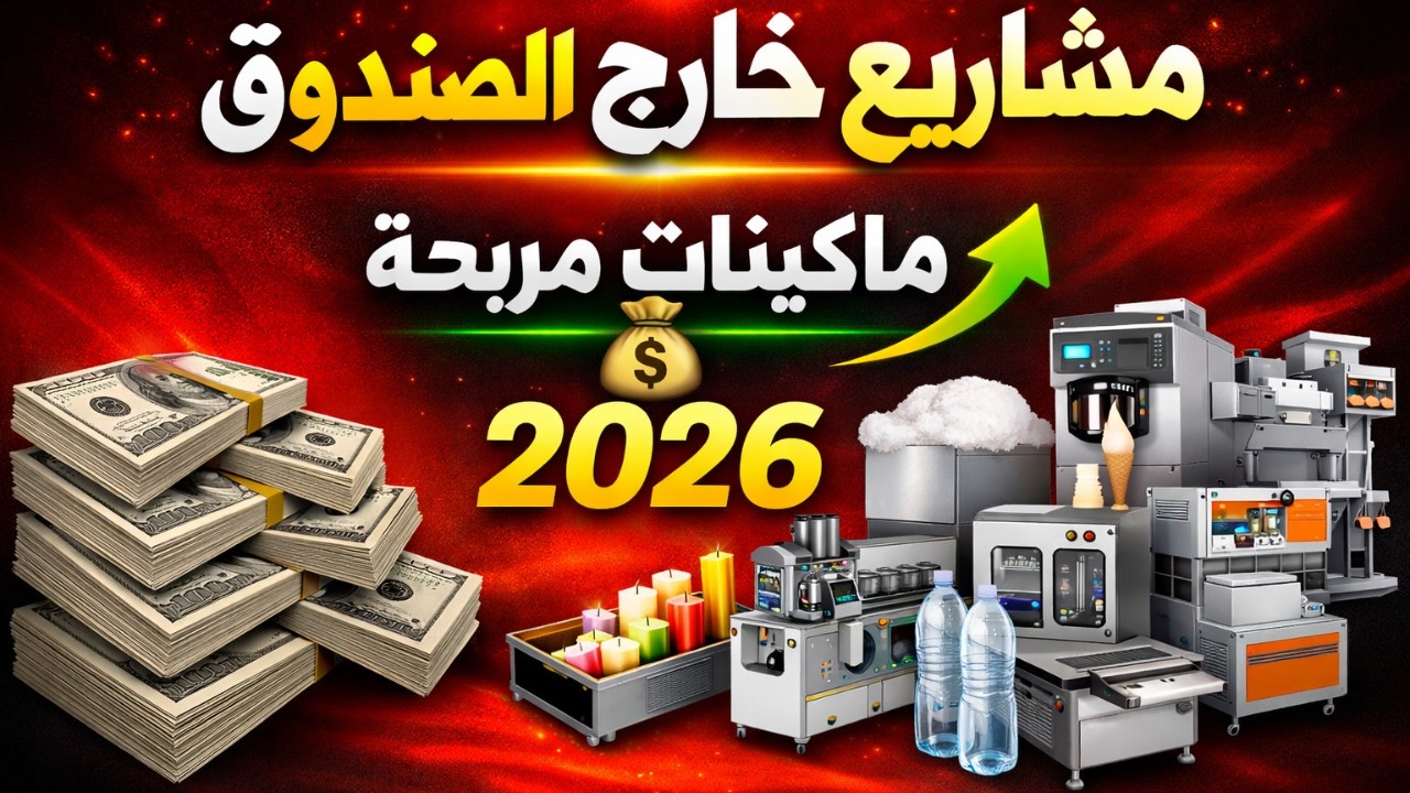 أفضل 15 فكرة مشاريع صغيرة مربحة 2026 | دراسة جدوى مبسطة | مشاريع السعودية