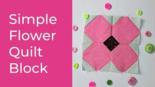 3 Small Flower Blocks - Quilting Creations