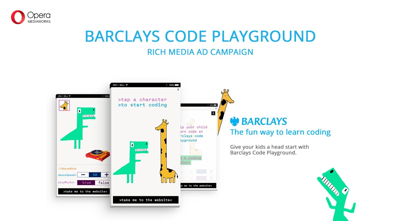 barclays code playground - YouTube