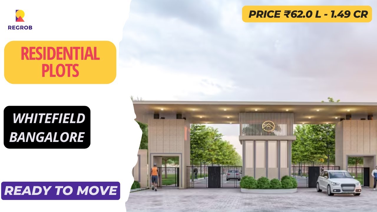 Sohan Serenity |☎ +91-6366370375 | Residential Plots For Sale in Whitefield Banagalore 