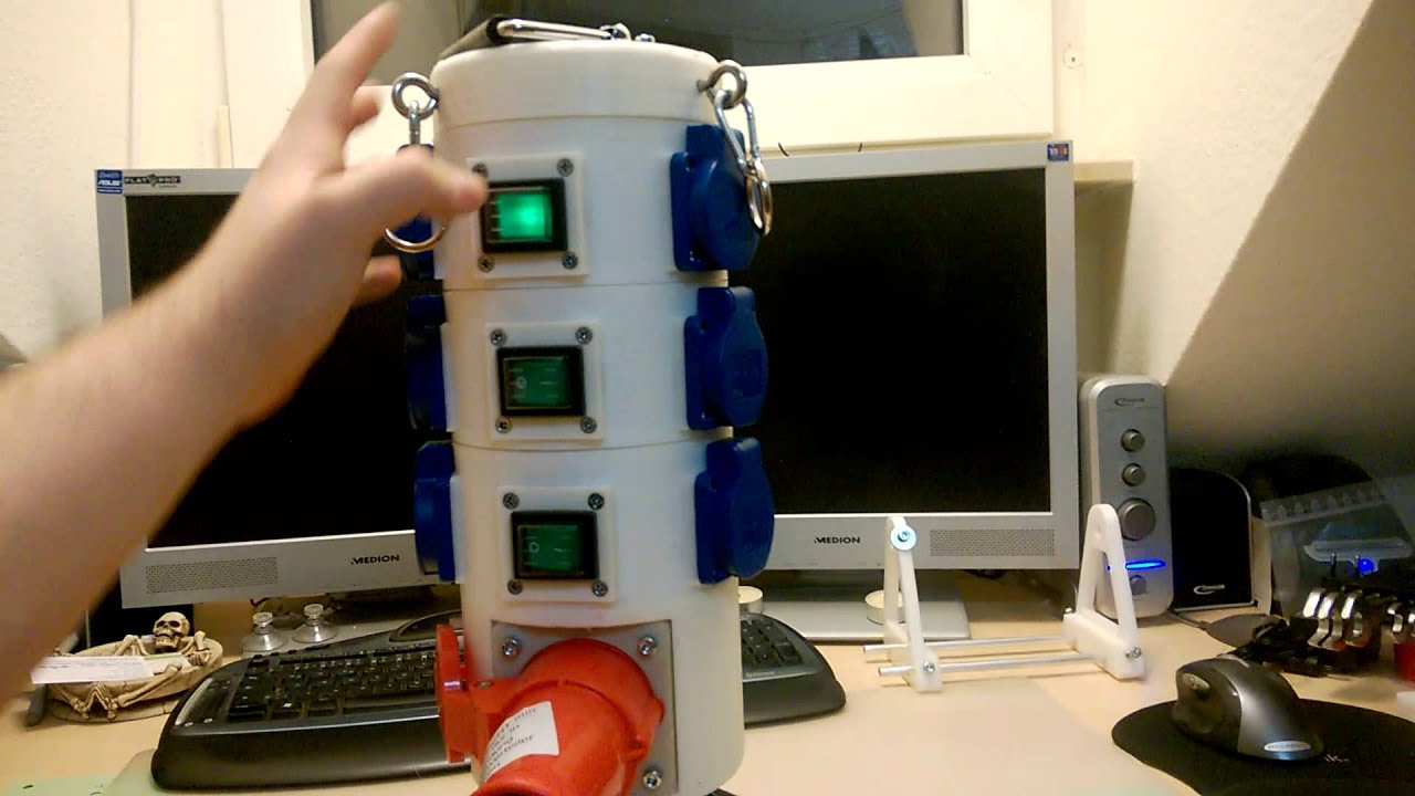 Stromverteiler Version 1 Youtube