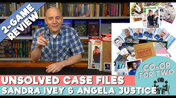 A Spoiler-free Review of Two Unsolved Case Files Games - Sandry Ivey & Angela Justice