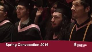 Spring 2016 Convocation: Wednesday June 22nd, Afternoon Ceremony