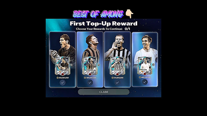 First Top-Up Reward 😳🔥 #eafc #eafc25 #easports #easportsfc #easportsfcmobile