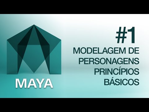 #1 Modelagem de personagens em Maya - Princípios básicos