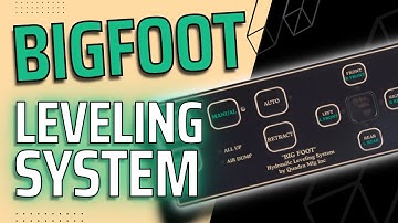 Bigfoot Hydraulic Leveling System Walkthrough