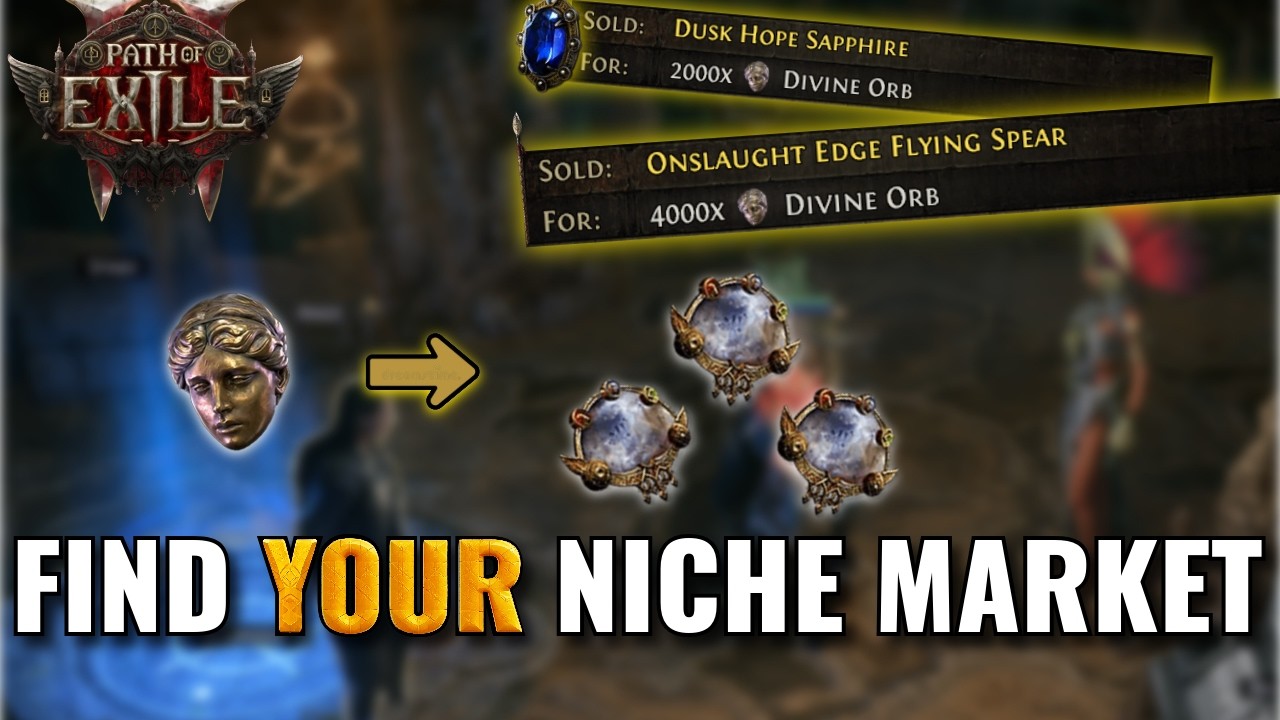 Find Your Own Niche Market To Make Tons of Divines - Crafting Guide for Path of Exile 2
