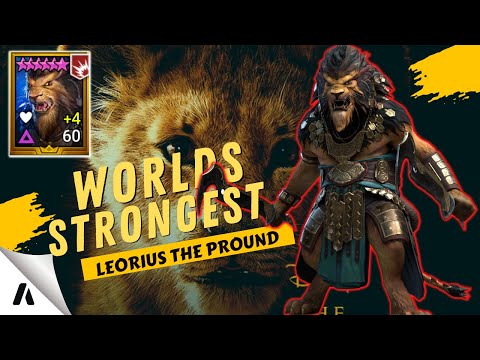 Worlds Strongest Leorius With No Blessing... Best Damage Dealer in RAID SHADOW LEGENDS
