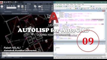 AUTOLISP | Autolisp for AutoCAD - Display and File handling functions - Course 9