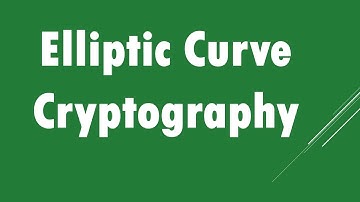 Cryptography Lectures - Elliptic Curve Cryptography Step by Step in Arabic محاضرات التشفير بالعربي