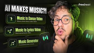 This AI Turns Your Music Into Professional Videos in Seconds ( Freebeat AI )