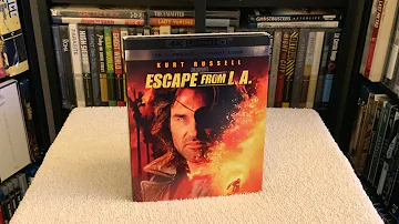 Escape from L.A. 4K REVIEW + Unboxing / Menu | Kurt Russell