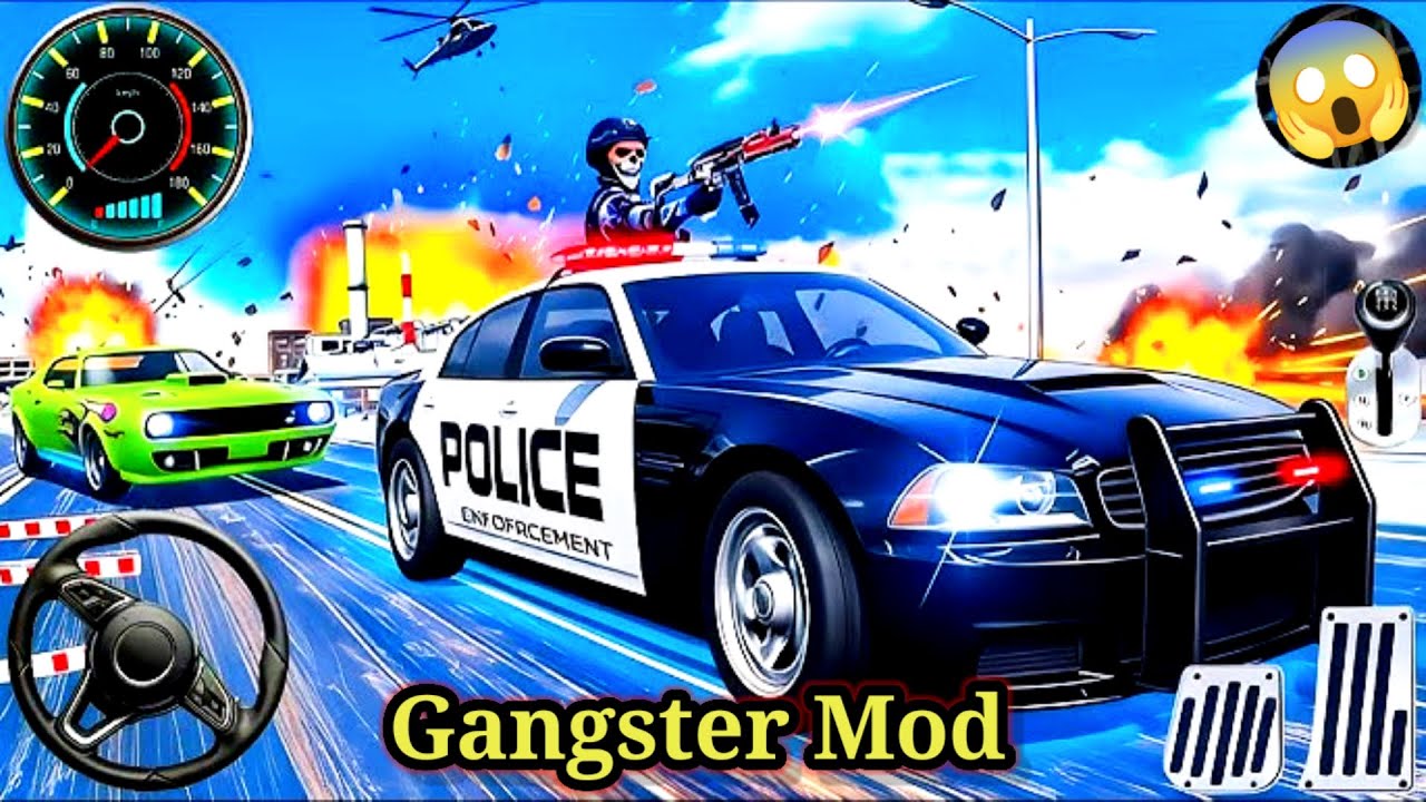 Realistic Police Car Chase Compilation - Police Car Chase Cop Simulator - Car Game |Android Gameplay