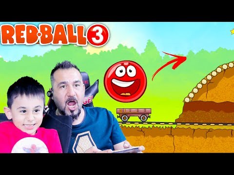 YİNE HİLE YAPTI! GİZLİ GEÇİTLER BULDUK | REDBALL 3 KIRMIZI TOP OYNUYORUZ