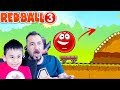 YİNE HİLE YAPTI! GİZLİ GEÇİTLER BULDUK | REDBALL 3 KIRMIZI TOP OYNUYORUZ