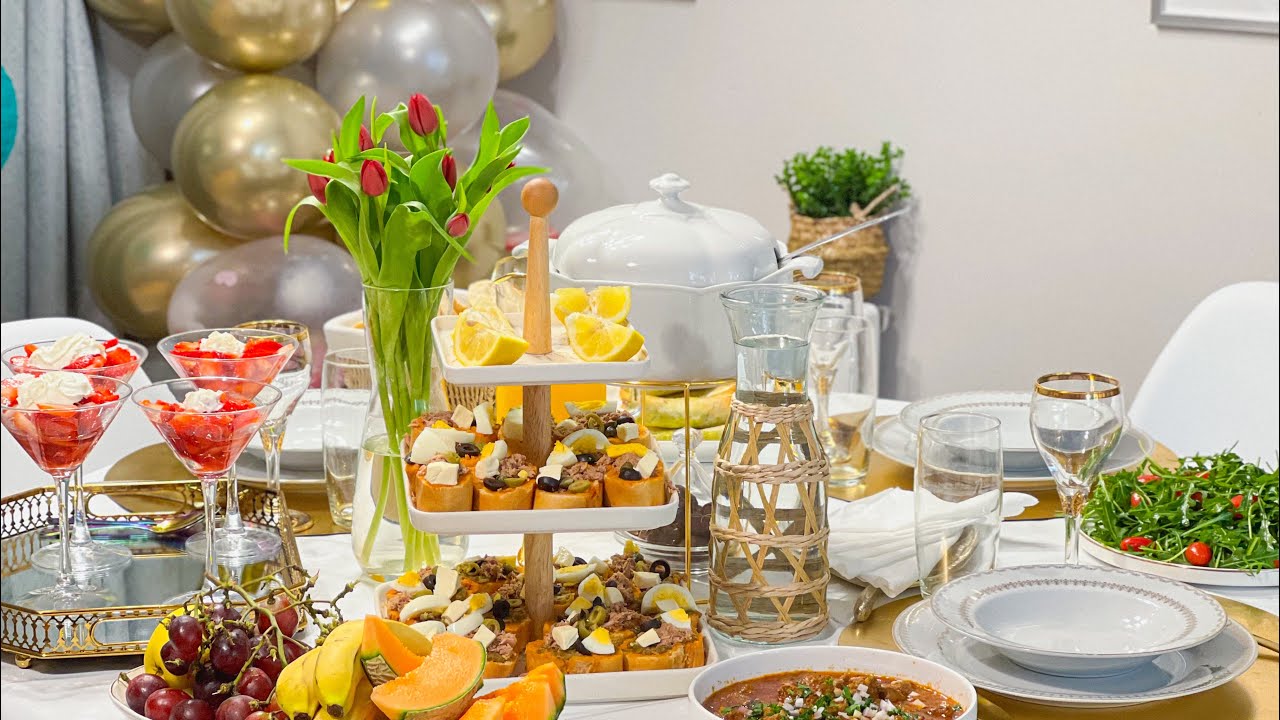 دبارة اول يوم رمضان 🌙⭐️  سلاطة بلانكيط ⭐️ كمونية ⭐️ صوابع بريك ⭐️ تشيش بالقرنيط ⭐️ سلاطة فريز