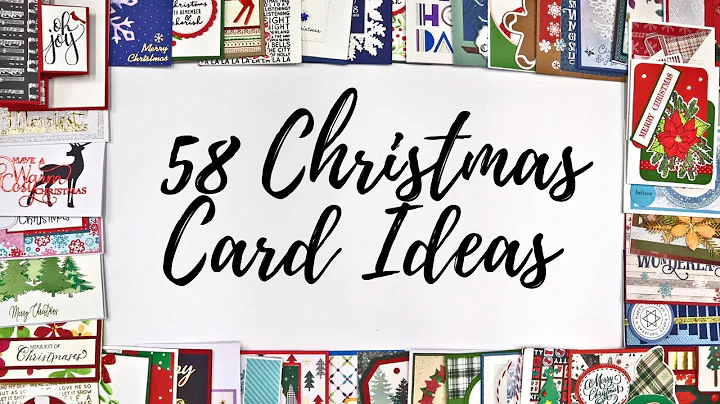 OVER 58 Christmas Card Ideas!!