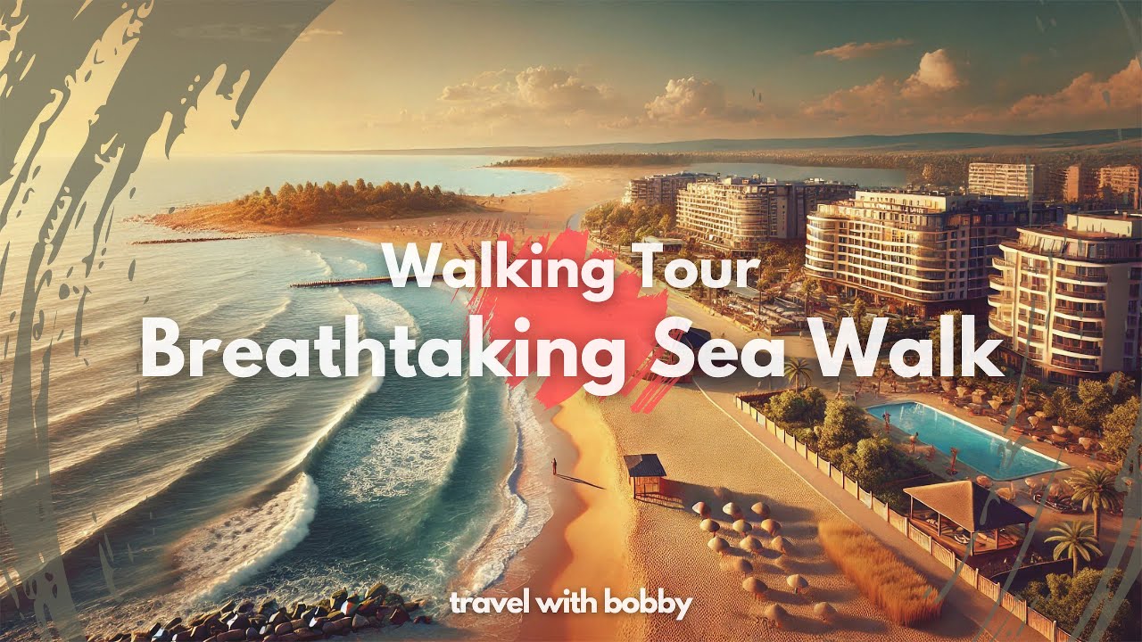 Golden Sands Walk 🇧🇬 | Walking Tour to Scenic Wonders