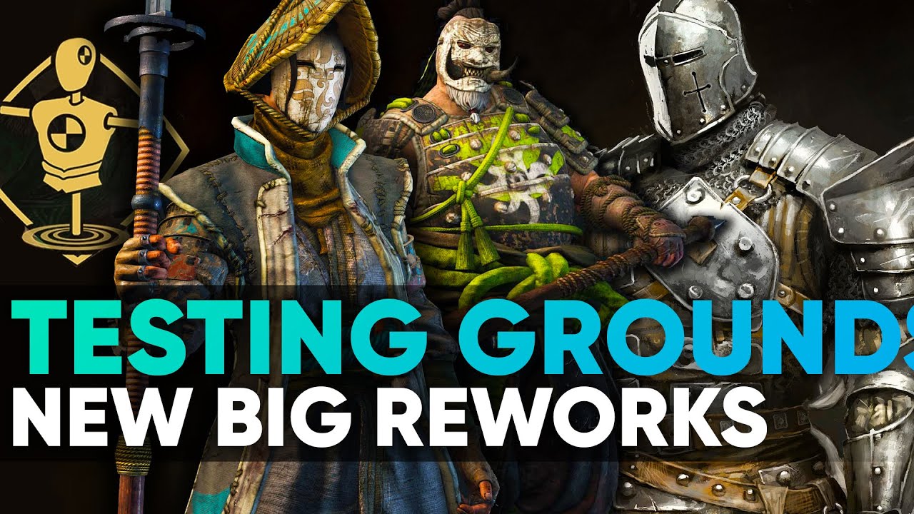 For Honor Testing Grounds are Back! Big Reworks For Warden, Nobushi, Shugoki & Peacekeeper!