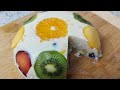 सिर्फ फल और दूध से मिठाई। you just need milk and fruits to make this delicious desert cake|Agar Agar