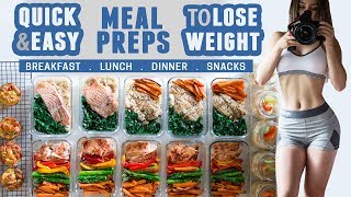 How I Meal Prep | Quick & Easy | Healthy Recipes To Lose Weight