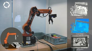 rc visard 65 - Bin picking application with object detection
