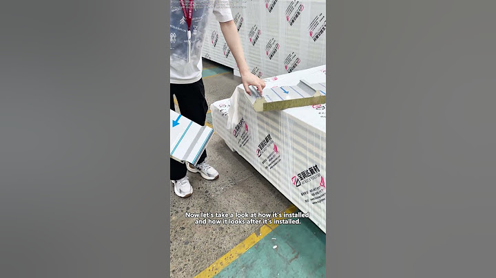 Let’s take a look at how our insulated roof panels are installed and the results after installation.
