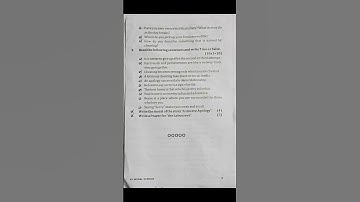 ICSE Class 7th # Moral Science #First term sample paper