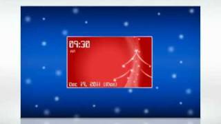 Christmas Clock Android Widget screenshot 1