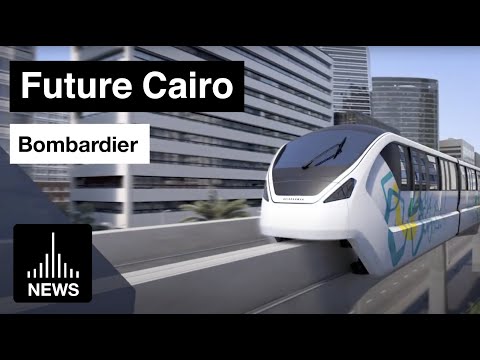 Future Cairo - Monorail System by Bombardier
