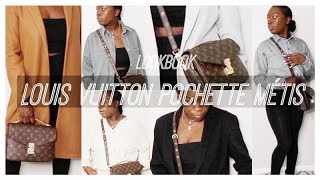 HOW TO TIE A TWILLY ON THE LOUIS VUITTON POCHETTE METIS: Four different  ways -…  Louis vuitton bag outfit, Louis vuitton pochette metis outfit, Louis  vuitton scarf