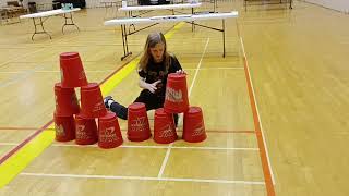 Jumbo Sport Cup Stacking