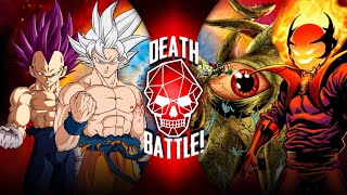 Mui Goku & Vegeta Vs. Dormammu & Shuma-Gorath Death Battle
