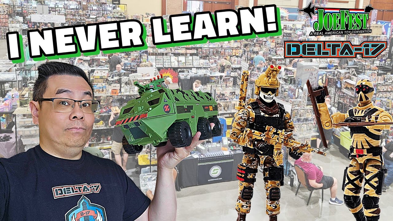 This Convention HAD IT ALL! JOEFEST 2026 Toy Show Hunt - YouTube