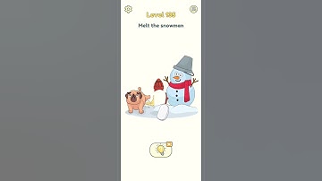 level 135(melt the snowman)"dop2"#games #gameplay