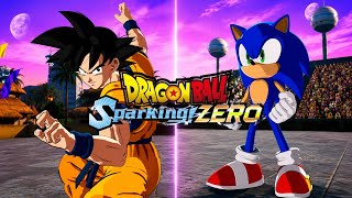 Goku vs Sonic - DRAGON BALL: Sparking! ZERO Super Limit Breaking NEO Mods
