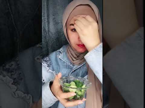 الخيار المثلج للبشره  ماسكات طبيعية هدير عبدالله