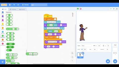 How to create a simple quiz on scratch 3.0