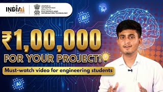 Get ₹1 Lakh Funding for Your AI Project! | IndiaAI Fellowship 2025     @IndiaAI screenshot 4