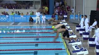 Men's and Women's Swimming Preliminaries - Singapore 2010 Youth Games