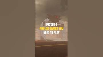 Roblox games you