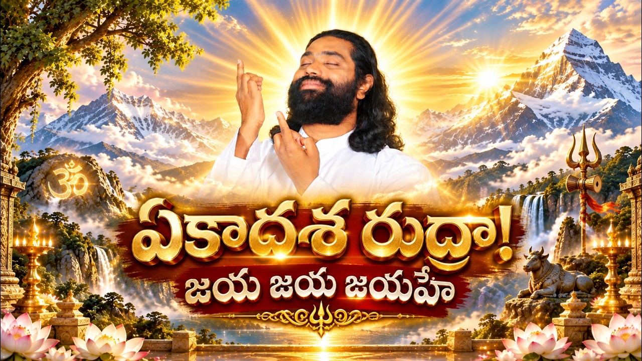 మహాగురు ఏకాదశ రుద్రావతార స్తుతి గీతం | జయ జయ జయహే ఓ ప్రేమమయ మహాగురు | Mahaaguru | Aumaujayaa