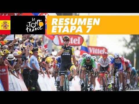 Video: Tour de France 2018 7. etapa: Dylan Groenewegen šprintuje k víťazstvu