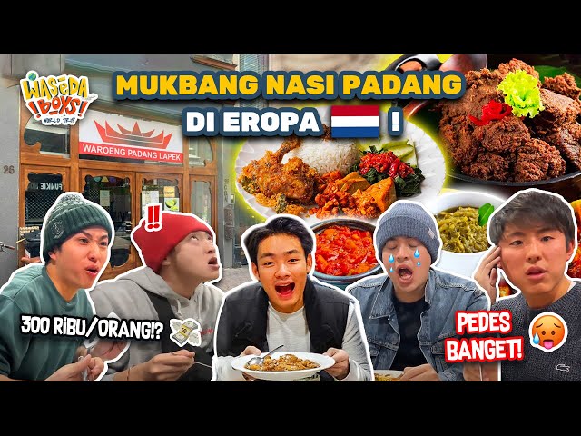 MAKAN NASI PADANG TERENAK DI EROPA! PER ORANG 300 RIBU?! PEDES BGT! | WORLD TRIP class=