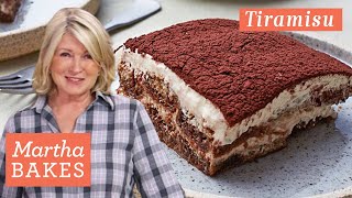 Martha Stewart's Tiramisu | Martha Bakes Recipes