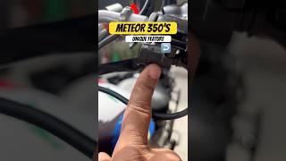 unique feature in Meteor 350, mobile charging socket #shorts #shortsviral #shortsfeed #shortsvideo