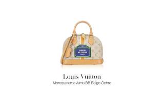 Mau Jual Tas Branded Second? Louis Vuitton Monopaname Alma Bb Beige Ochre