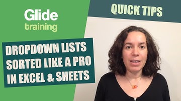 Keep dropdown lists sorted in A-Z order in Excel and Google Sheets