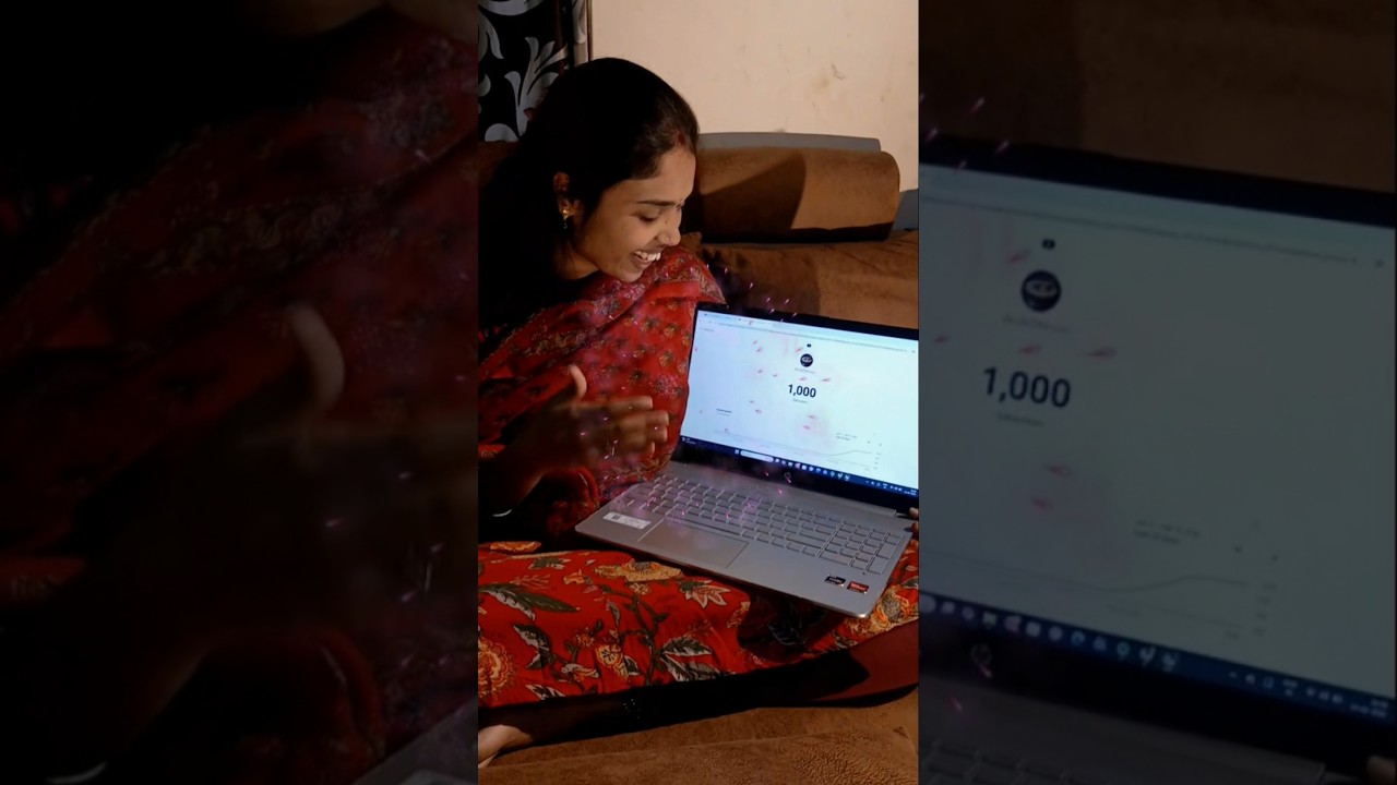 1k SUBSCRIBERS 😍🎉on live 